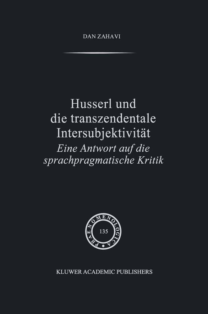 Husserl und Die Transzendentale Intersubjektivität