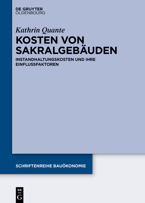 Kosten von Sakralgebäuden