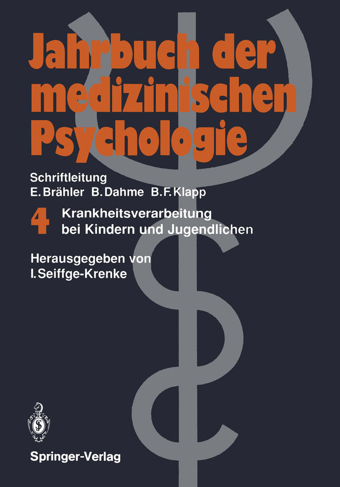 Krankheitsverarbeitung bei Kindern und Jugendlichen