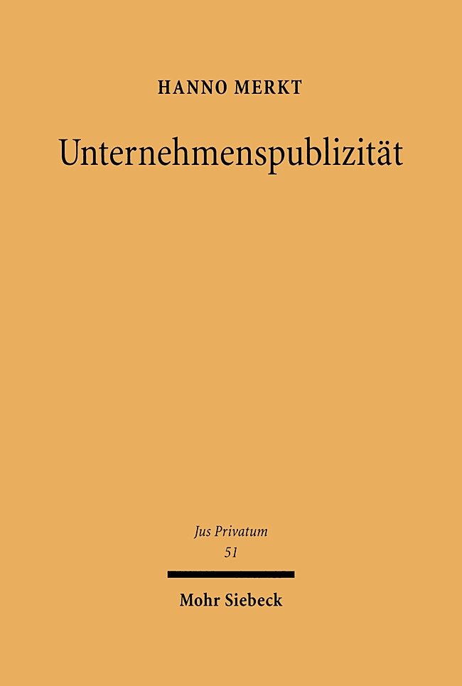 Unternehmenspublizität