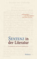 Sentenz in der Literatur