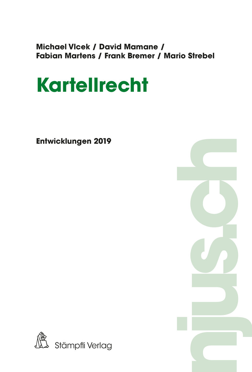 Kartellrecht, Entwicklungen 2019