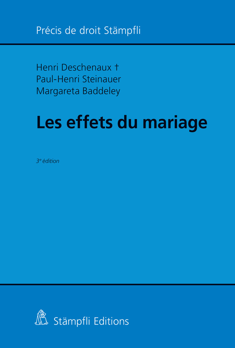 Les effets du mariage