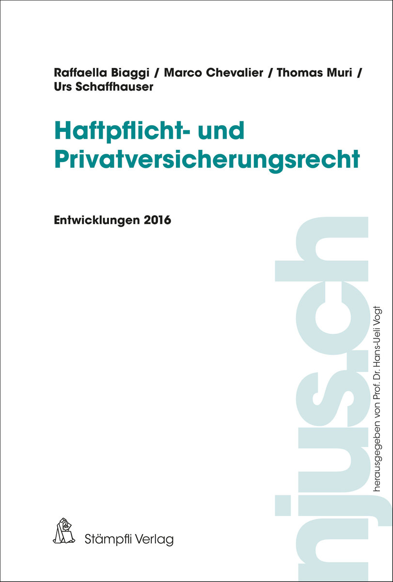 Haftpflicht- und Privatversicherungsrecht