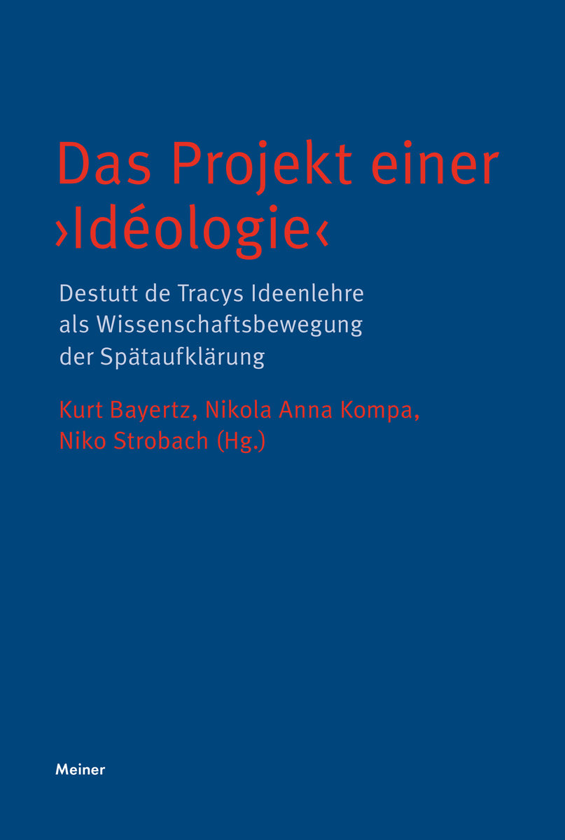 Das Projekt einer  Idéologie