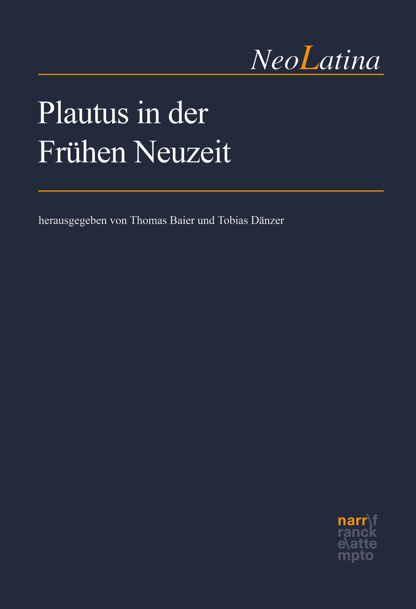 Plautus in der Frühen Neuzeit