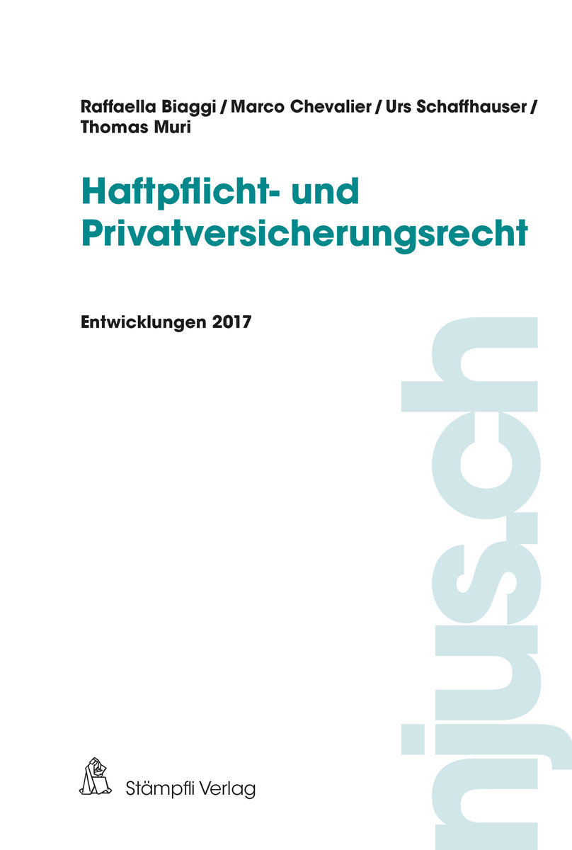 Haftpflicht- und Privatversicherungsrecht