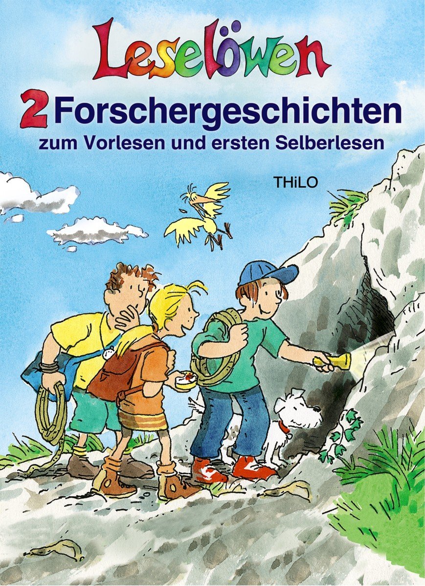 Leselöwen - 2 Forschergeschichten zum Vorlesen und ersten Selberlesen