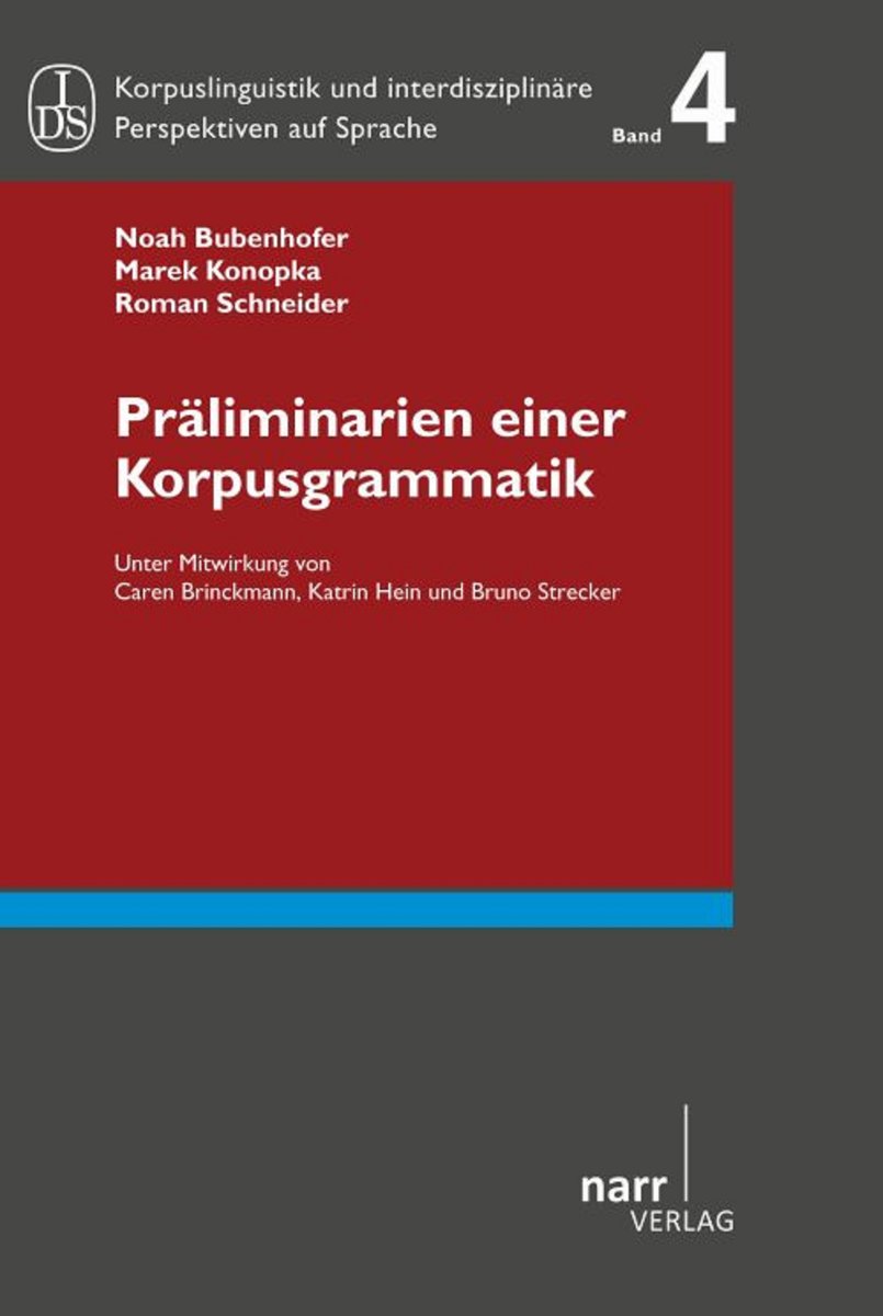 Präliminarien einer Korpusgrammatik