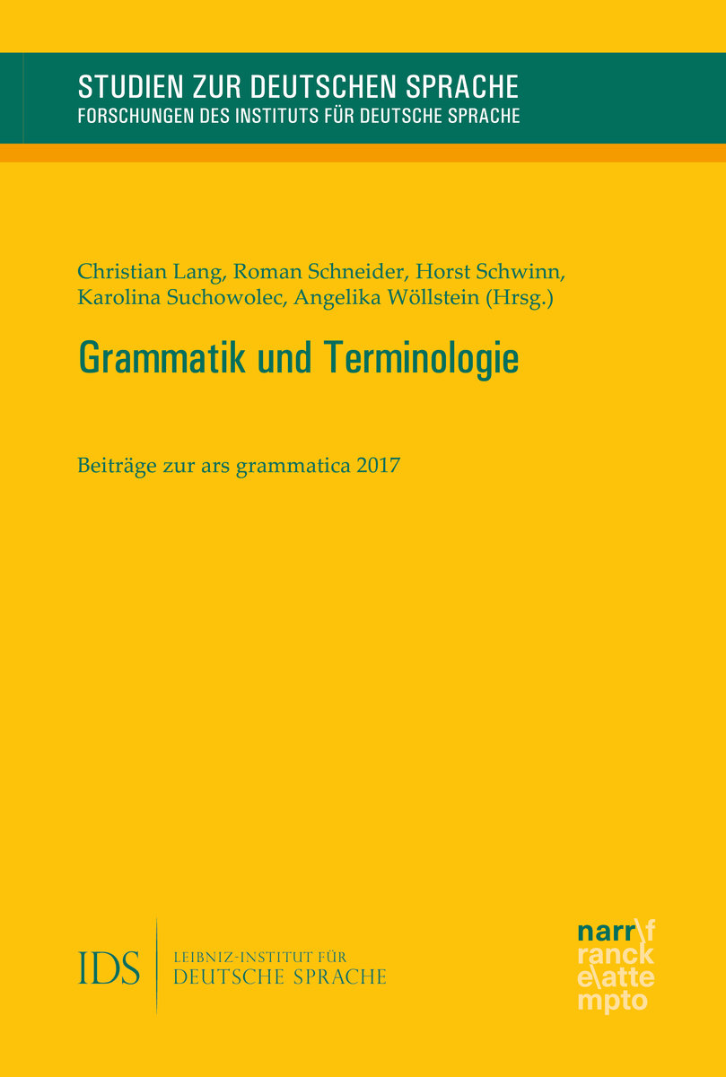 Grammatik und Terminologie