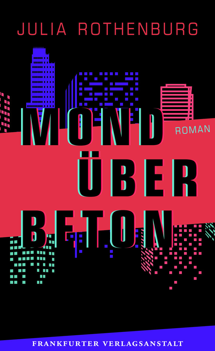 Mond über Beton