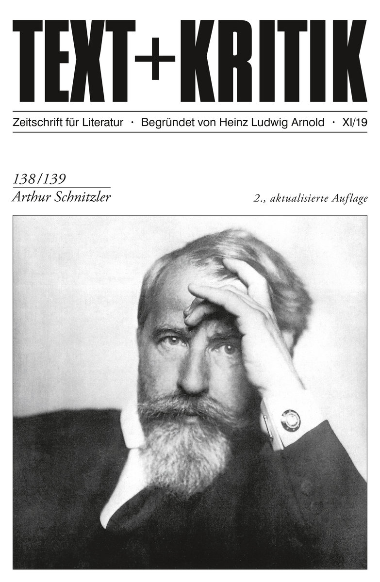 TEXT + KRITIK 138/139 - Arthur Schnitzler