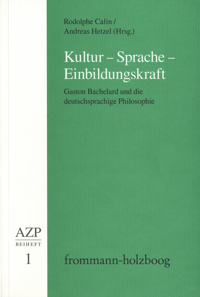 Kultur - Sprache - Einbildungskraft