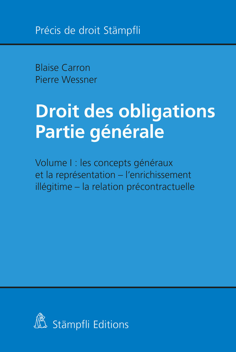 Droit des obligations - Partie générale