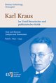 Karl Kraus im Urteil literarischer und publizistischer Kritik