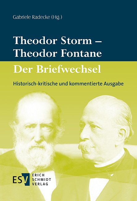 Theodor Storm - Theodor Fontane Der Briefwechsel