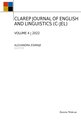 CLAREP JOURNAL OF ENGLISH AND LINGUISTICS (C-JEL)