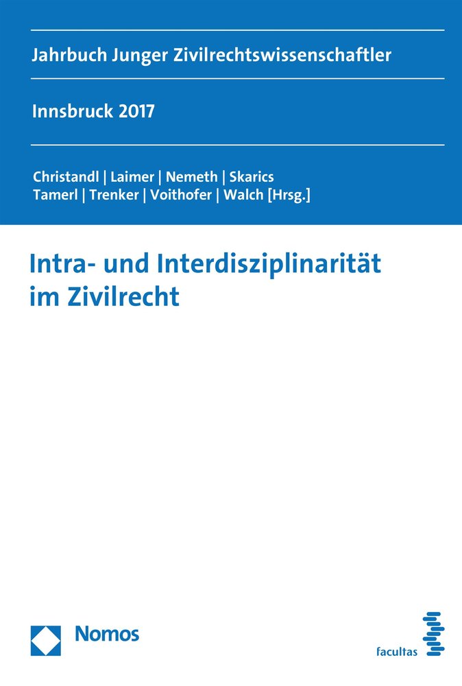 Intra- und Interdisziplinarität im Zivilrecht