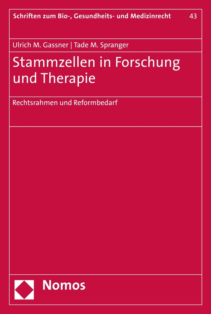 Stammzellen in Forschung und Therapie