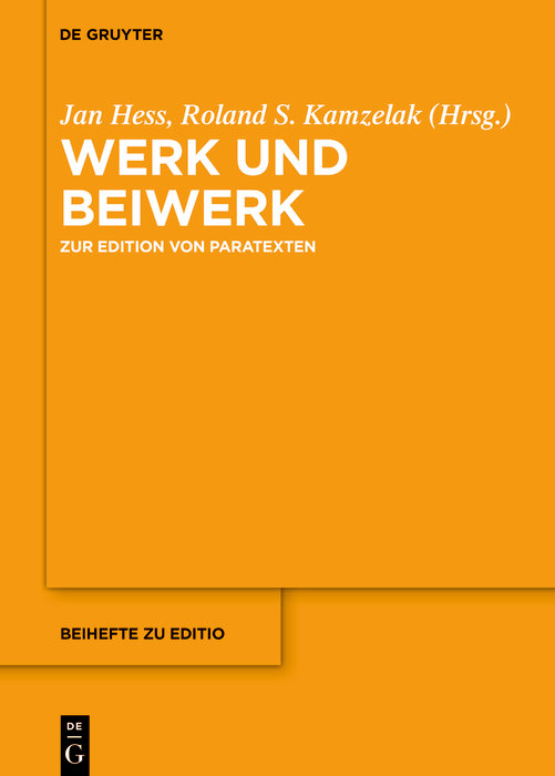 Werk und Beiwerk