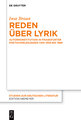 Reden über Lyrik