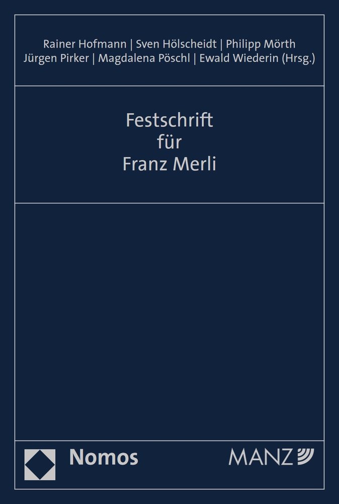 Festschrift für Franz Merli