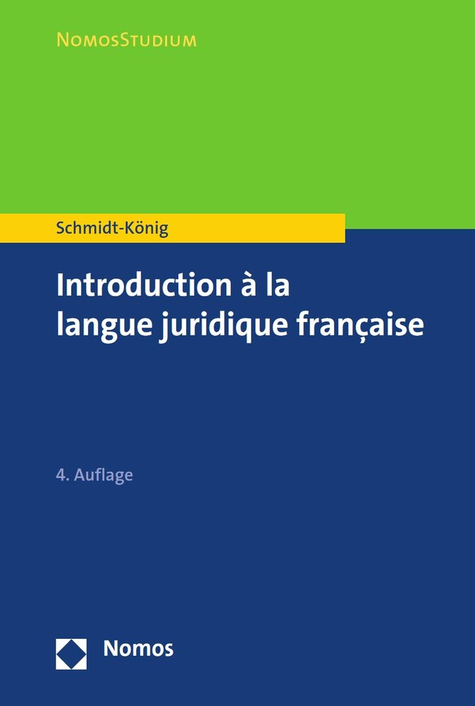 Introduction à la langue juridique française