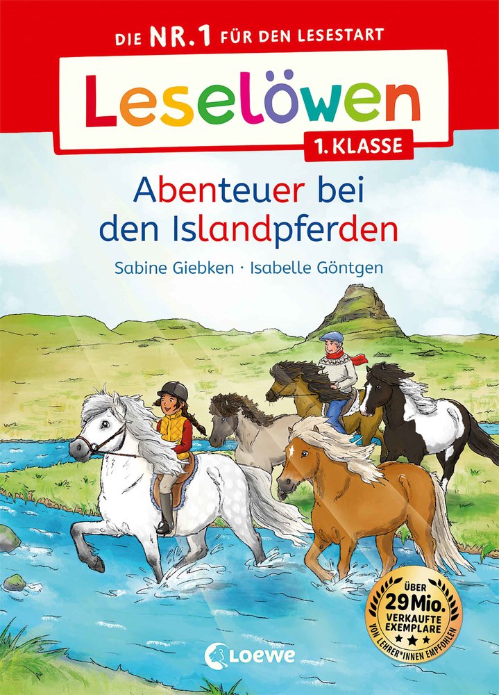 Leselöwen 1. Klasse - Abenteuer bei den Islandpferden