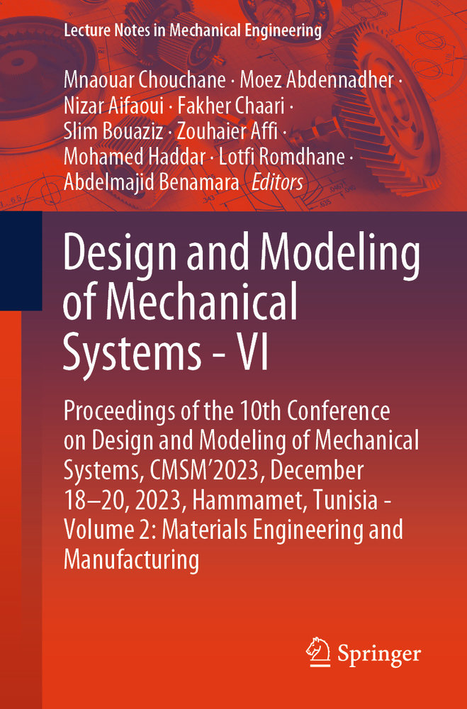 Design and Modeling of Mechanical Systems - VI