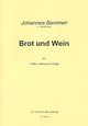 Brot und Wein für Gesang, Violine und Orgel - Stimmen