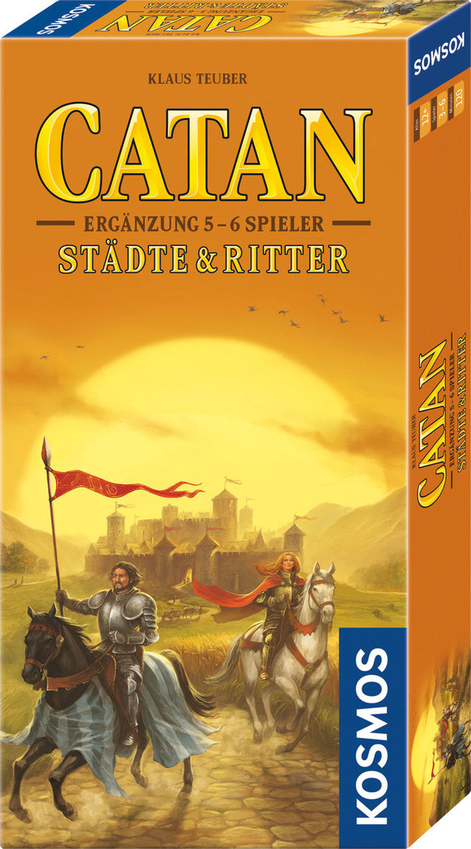 CATAN - Ergänzung 5-6 Spieler - Städte & Ritter