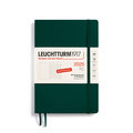 Wochenkalender & Notizbuch Medium (A5) 2025, Softcover, Forest Green, Deutsch