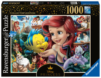 Ravensburger Puzzle 16963 - Arielle, die Meerjungfrau - 1000 Teile Disney Puzzle für Erwachsene und Kinder ab 14 Jahren