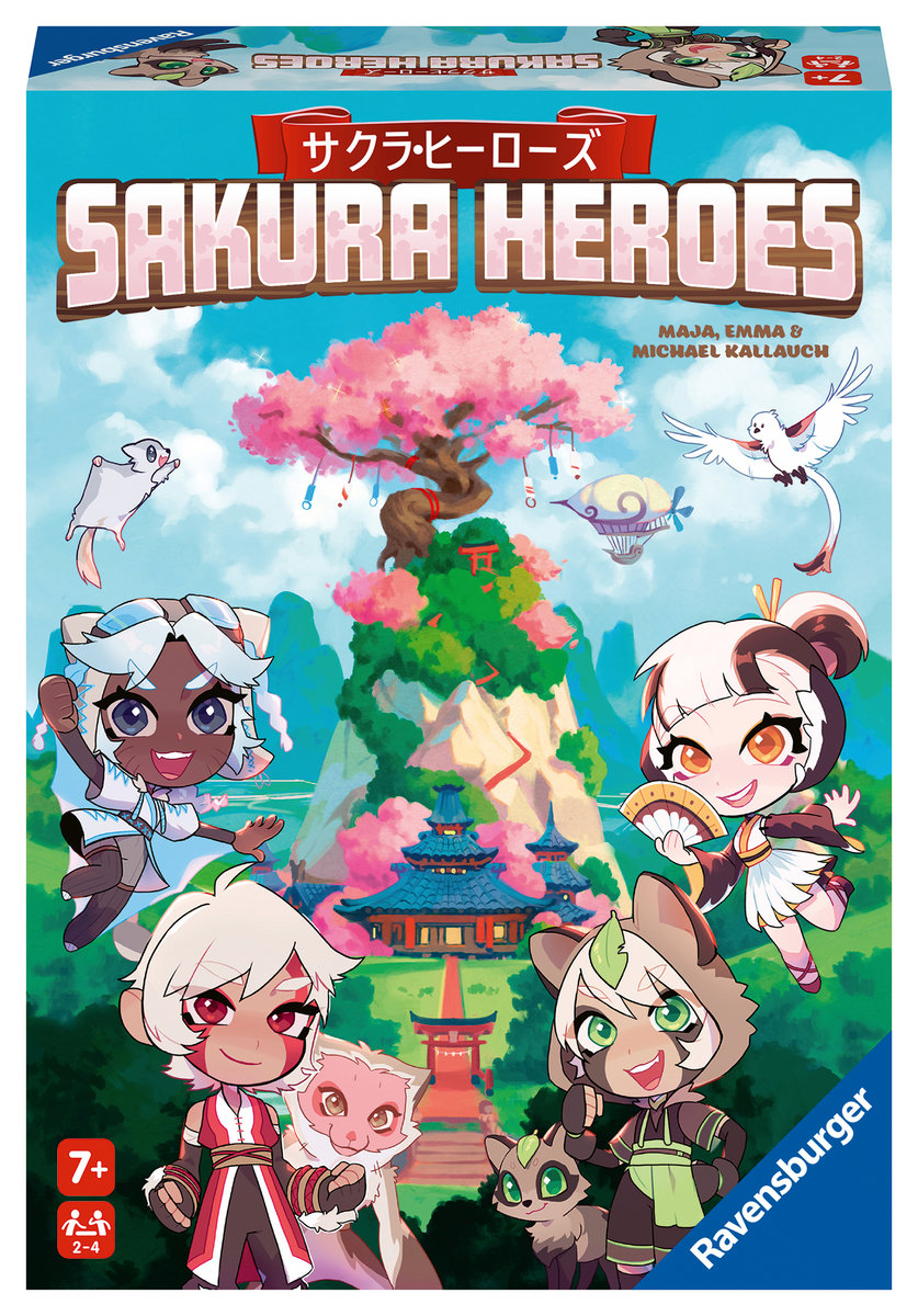 Ravensburger 20957 Sakura Heroes - Würfelspiel mit ganz viel Action für 2-4 Spieler ab 7 Jahren