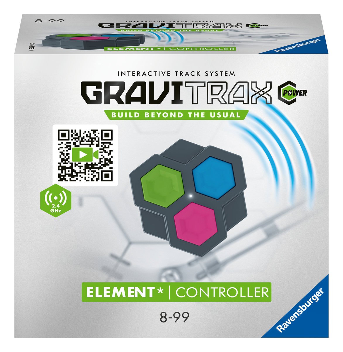 Ravensburger GraviTrax POWER Element Controller. Elektronisches Zubehör für Kugelbahnen, Konstruktionsspielzeug für Kind