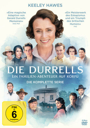 Die Durrells-Die Komplette Serie Ein Familien-Abenteuer auf Kor - Hawes,Keeley/Parker,Milo/O'Connor,Josh/ + [DVD-Video Album; TV-Serien / Show]