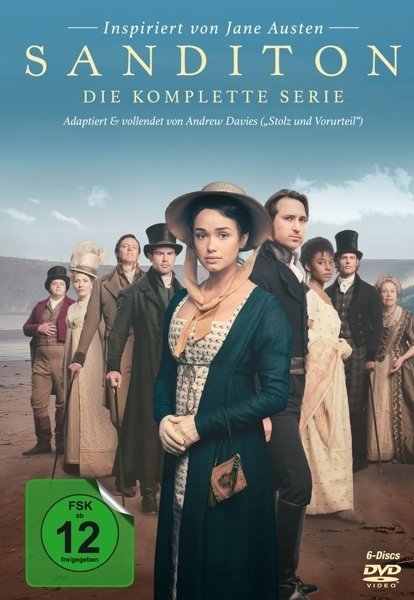 Sanditon-Die komplette Serie In Erstauflage inkl. 3 Fan-Pos