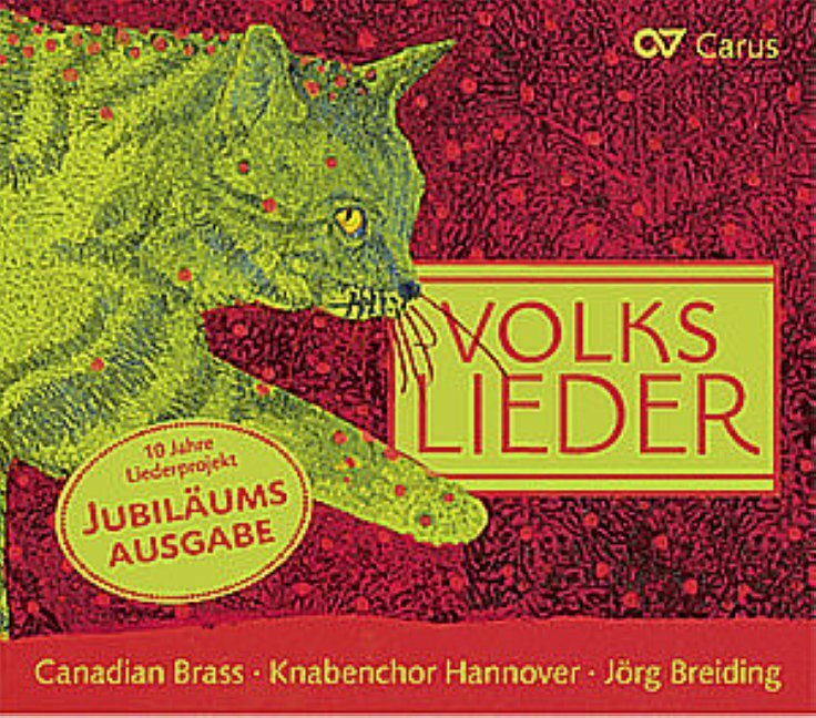 Volkslieder-10 Jahre Liederprojekt Jubiläumsausg.