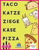 Taco Katze Käse Ziege Pizza