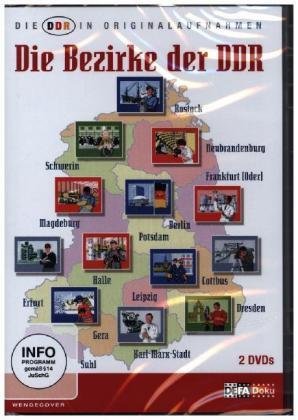 DDR in Originalaufnahmen - Die Bezirke der DDR, 2 DVD