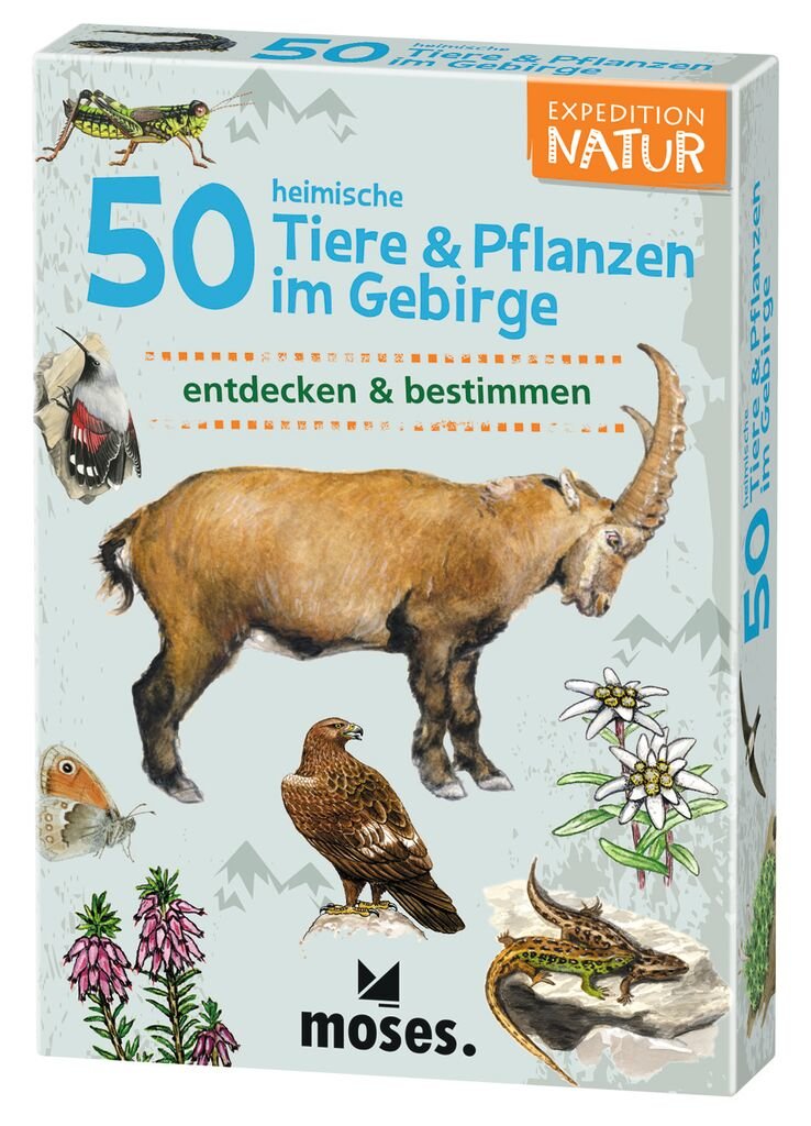 50 heimische Tiere & Pflanzen im Gebirge