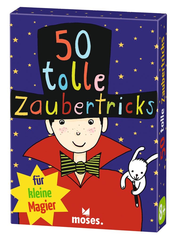 50 tolle Zaubertricks für kleine Magier, Karten