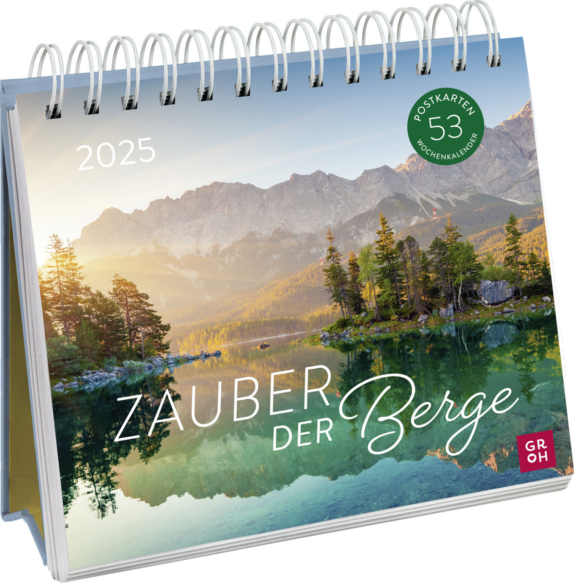 Postkartenkalender 2025: Zauber der Berge