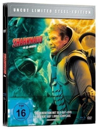 Sharknado 4 - Limited Steel Edition (Blu-ray+DVD) limitiert auf 1.000 Stück, dur