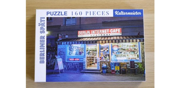 Puzzle Berliner Spätis. 160 Teile