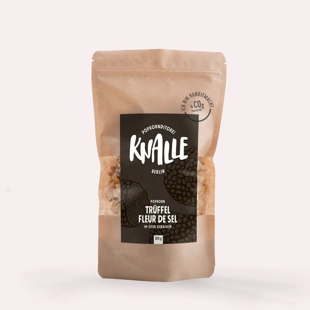 Trüffel Fleur De Sel - Popcorn Snack - Knalle Popkorn - 100g