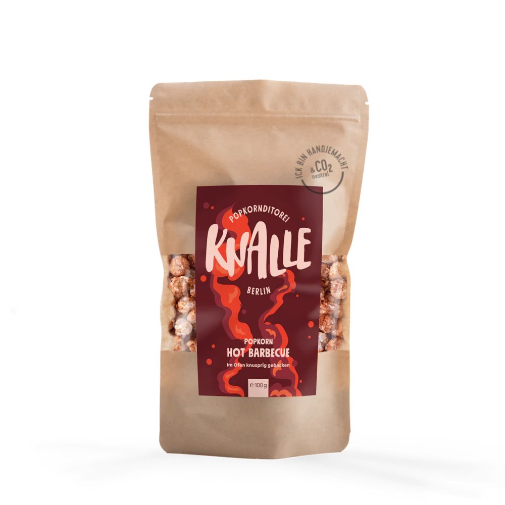 Hot Barbecue BBQ Popcorn Snack Knalle Popkorn