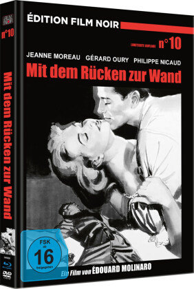 Mit dem Rücken zur Wand - Film Noir Nr. 10 MB limitiertes Mediabook mit BD+D