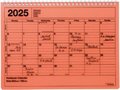 MARK'S 2025 Tischkalender M, Orange