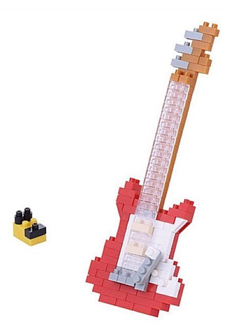 Nanoblocks: Electric Guitar Red Guitar